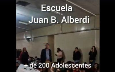Capacitación para adolescentes sobre «Prevención de apuestas ilegales en menores de 18 años y Uso Responsable de las Tecnologías» Escuela Alberti – Lavalle